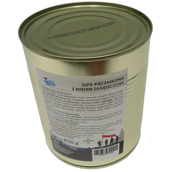 Konserwa WP Zupa pieczarkowa z mięsem zagęszczona 850 g